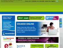 Tablet Screenshot of hispanaires.com